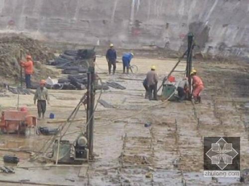 辰溪我公司承建北京房山区水池地基注浆加固工程